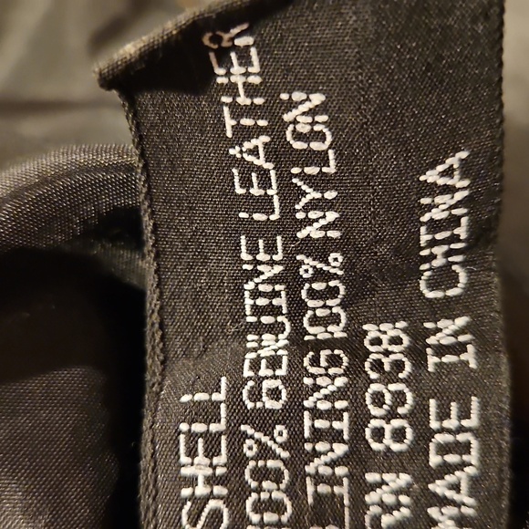 MPW vintage leather western vest sz.M metal buttons pockets - Picture 6 of 8